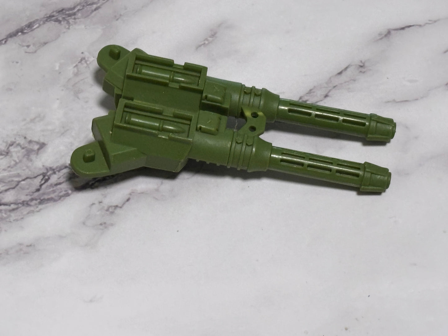 1990 Vtg Gi Joe General Upper Deck Turret Green Vehicle Part Piece