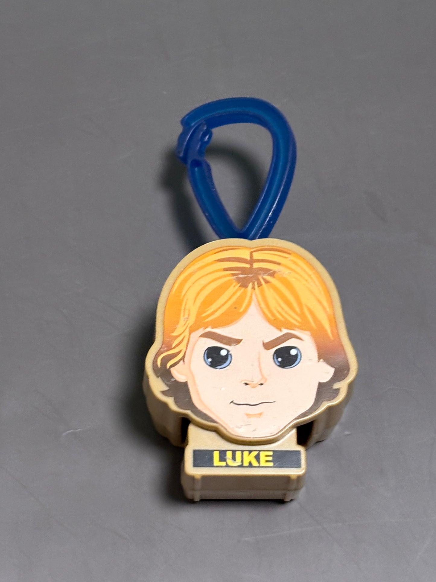 Luke Skywalker Star Wars McDonalds Happy Meal Toy 2019 Clip Backpack Decor