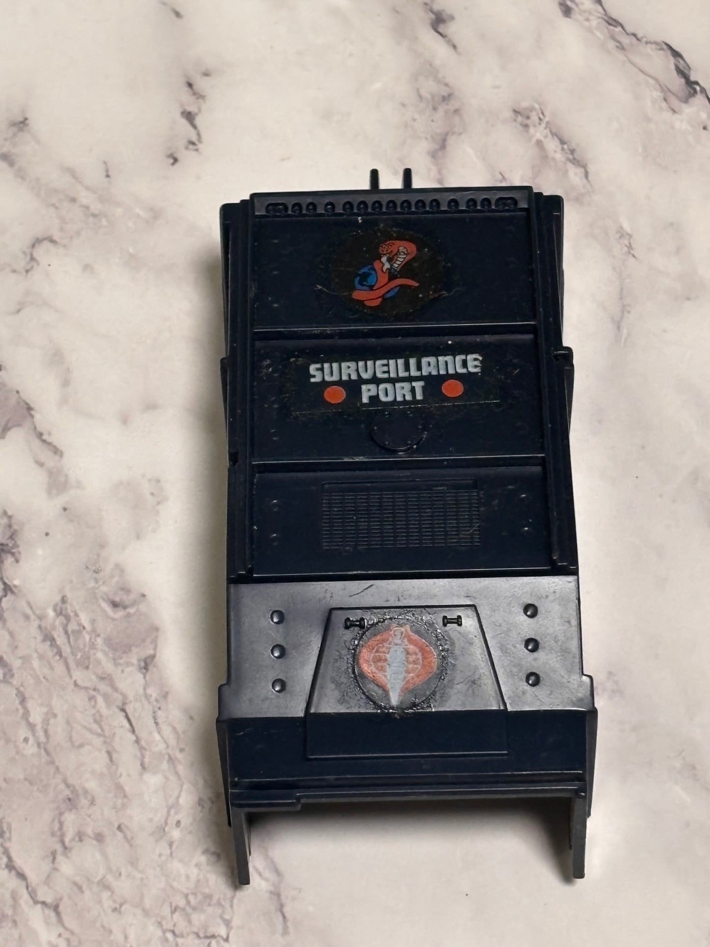 Authentic Cobra Surveillance Port GI Joe 1986 Front Wall Console Computer M-4158-1