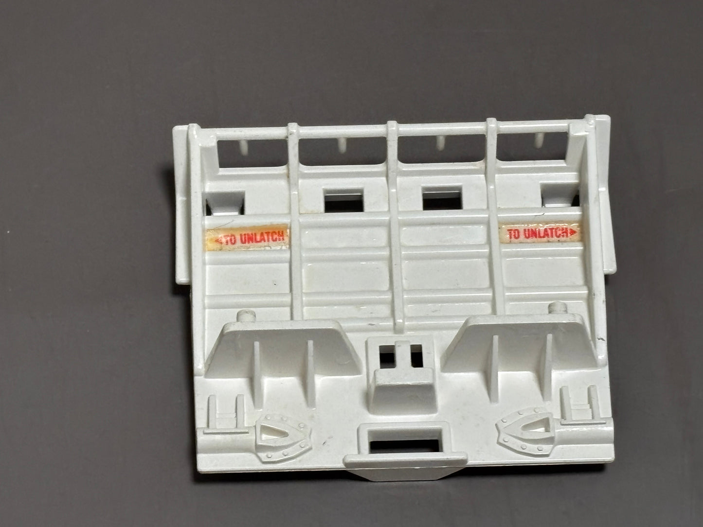 GI Joe G.I. Snow Cat ARAH 1985 Vehicle Original Cobra Back Panel M-3940-8