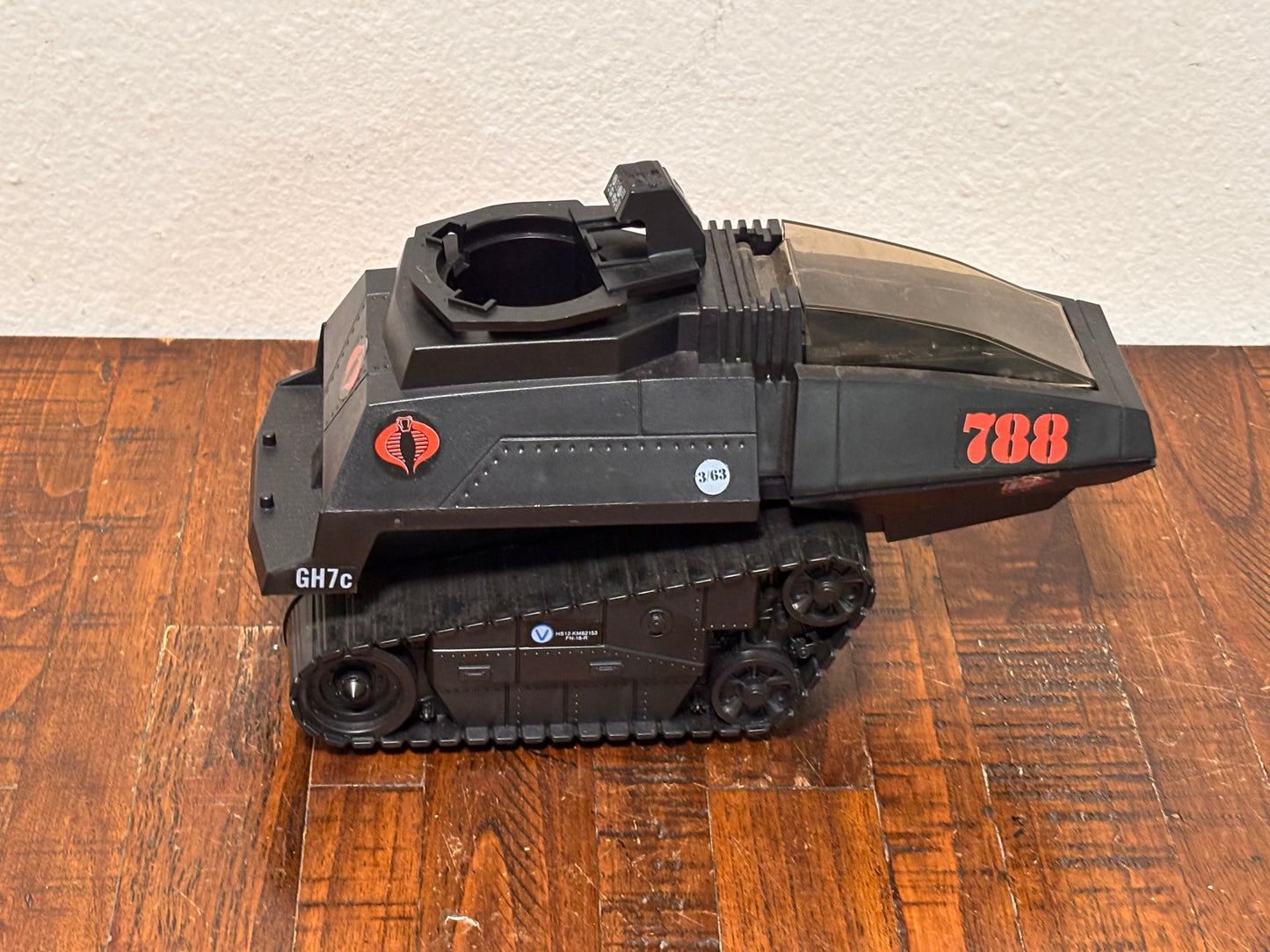 Vintage Original GI Joe ARAH Cobra 1983 Hiss Sentry Tank Action Figure Vehicle