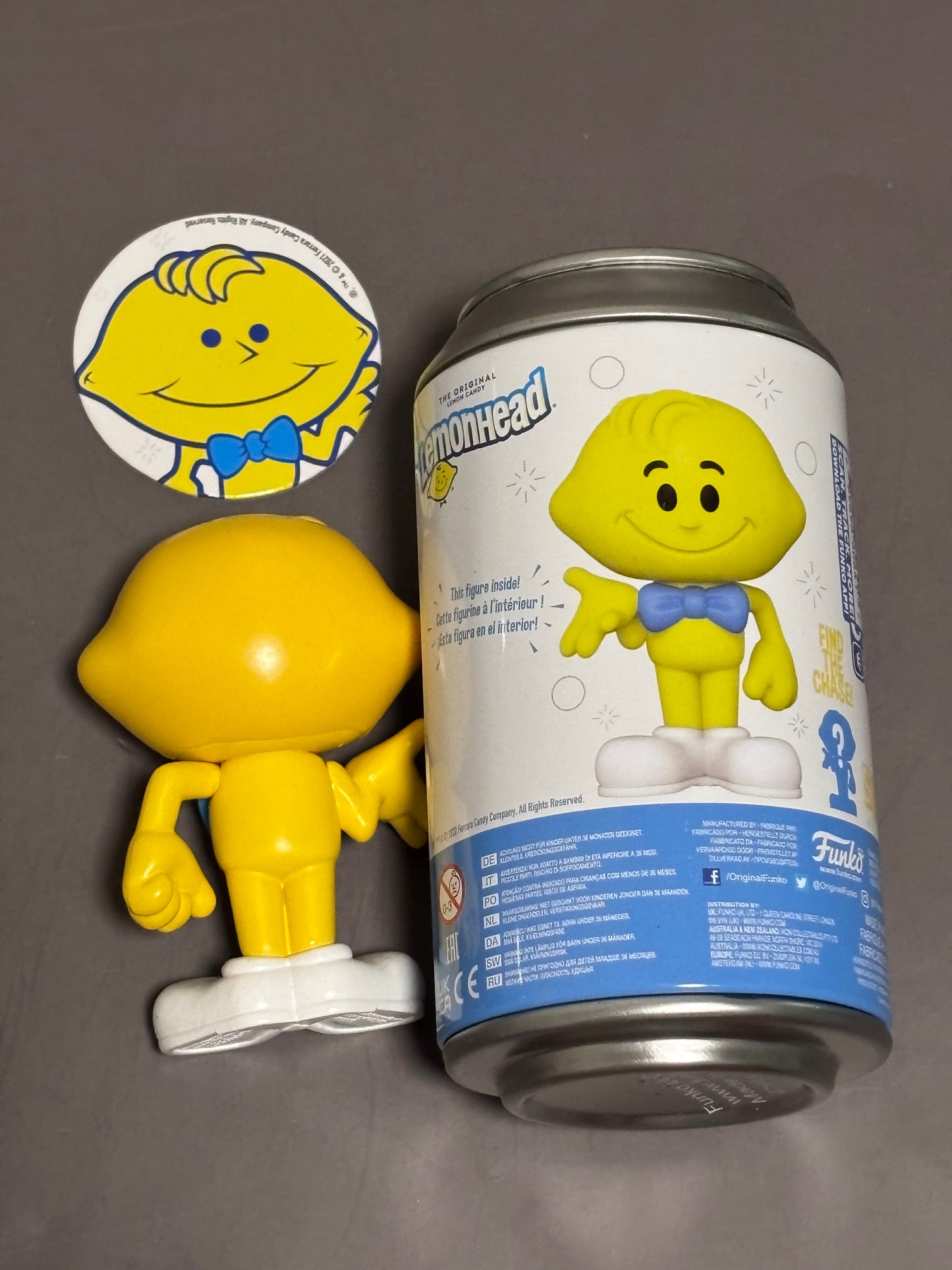 Funko Vinyl Soda: Lemonhead - Lemonhead Common Collectible Vinyl Figure LE 5,800