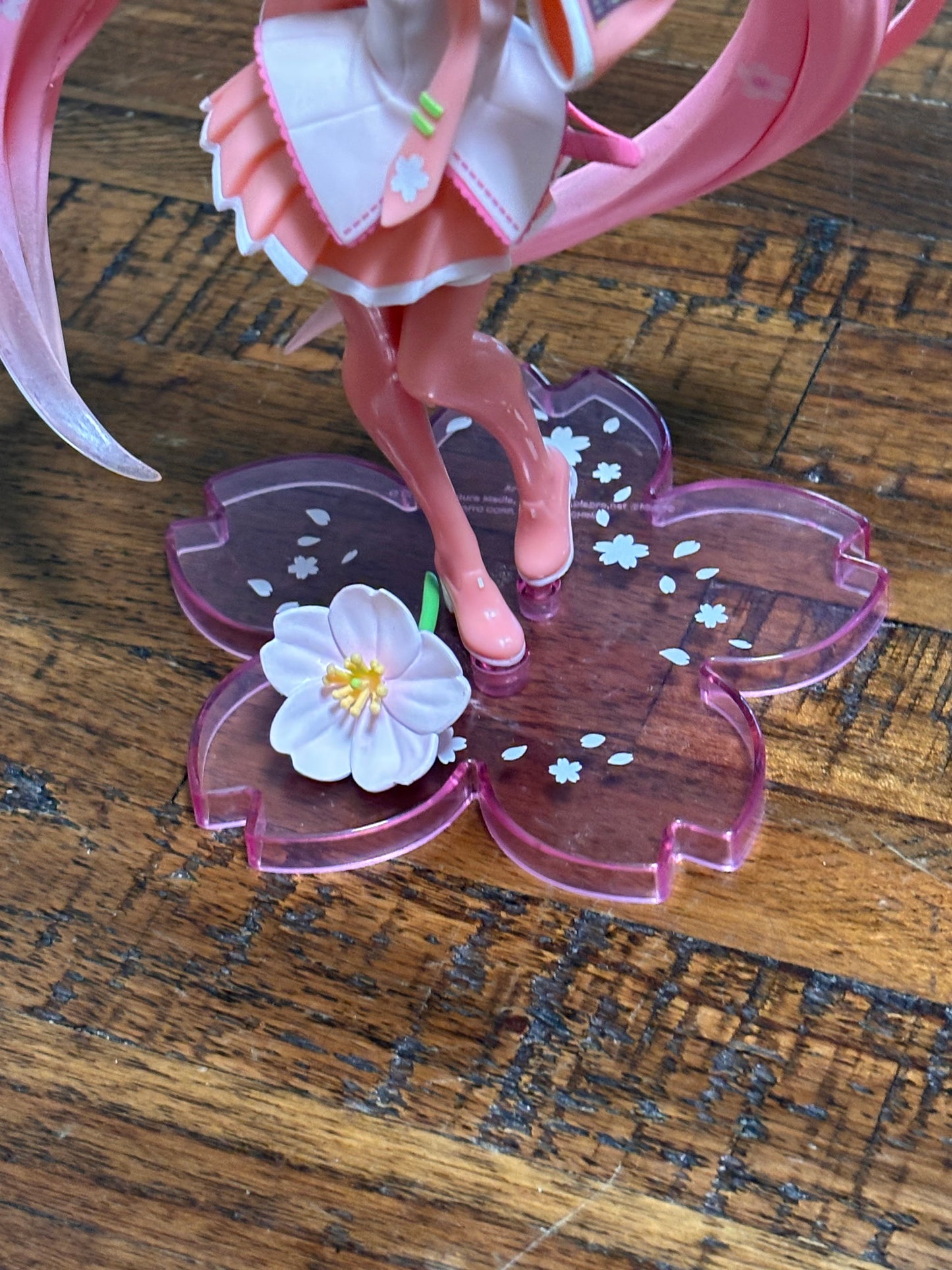 Sakura Miku 2021 Version Taito Prize Vocaloid Hatsune Miku Iwato 7” Pink Figure Statue Anime