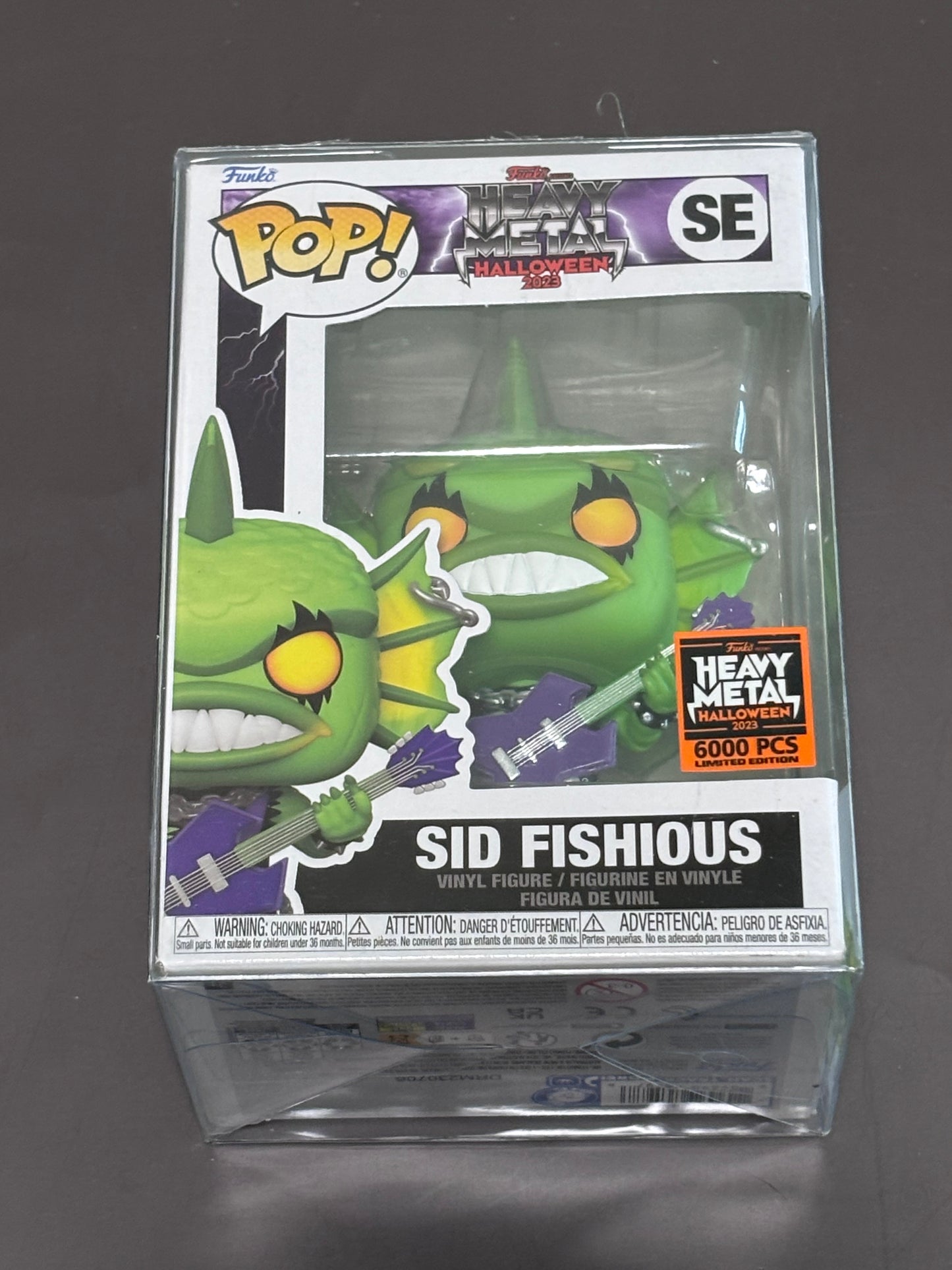 Funko Pop! Heavy Metal Halloween Sid Fishious SE Vinyl Figure LE 6000 Pcs: New