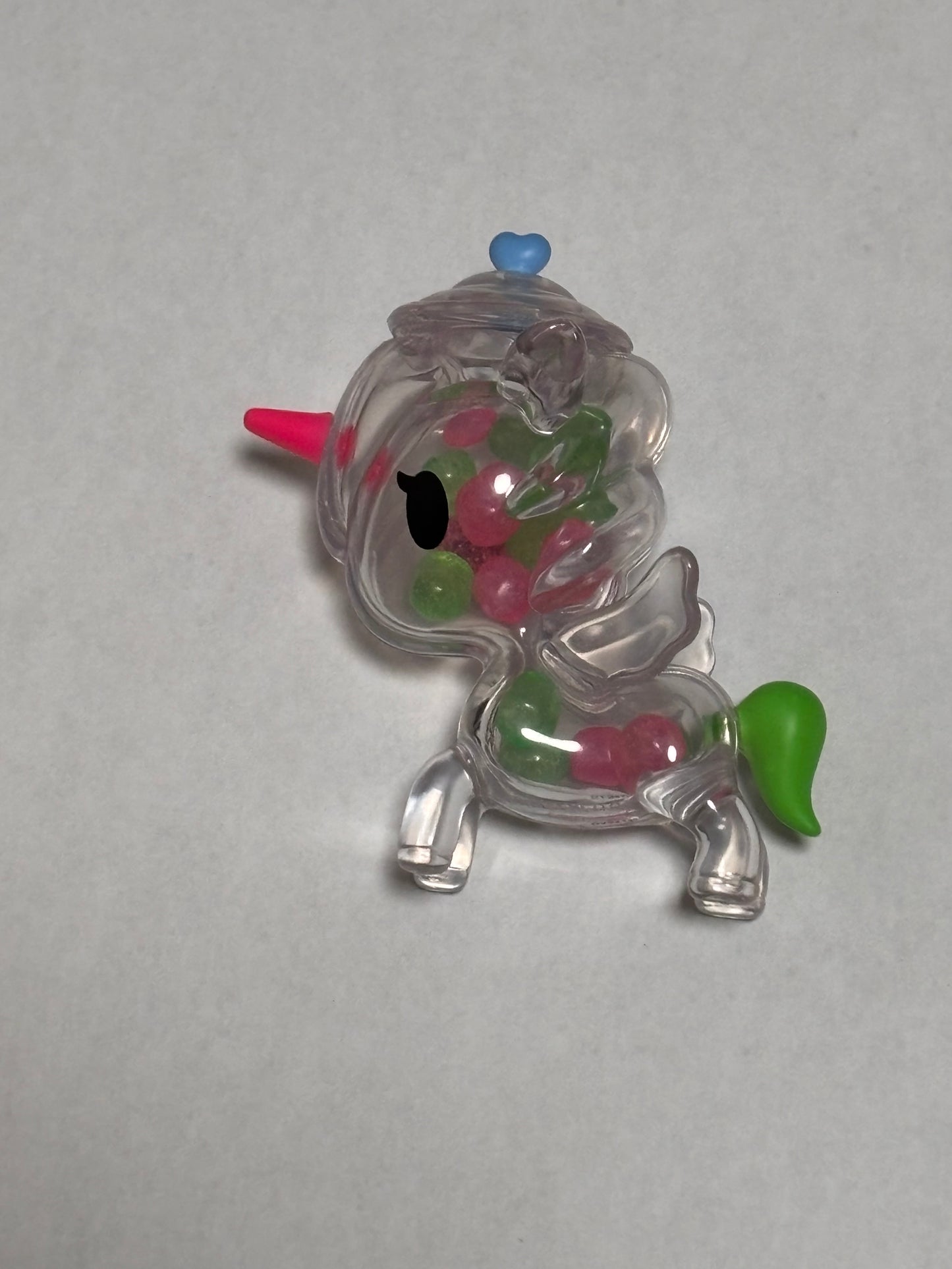 Tokidoki Capsule Cuties Unicorno Unicorn Sugar Shop Gummi Gummy Drops Shaker Clear Miniature Mini Vinyl Figure 3” Anime