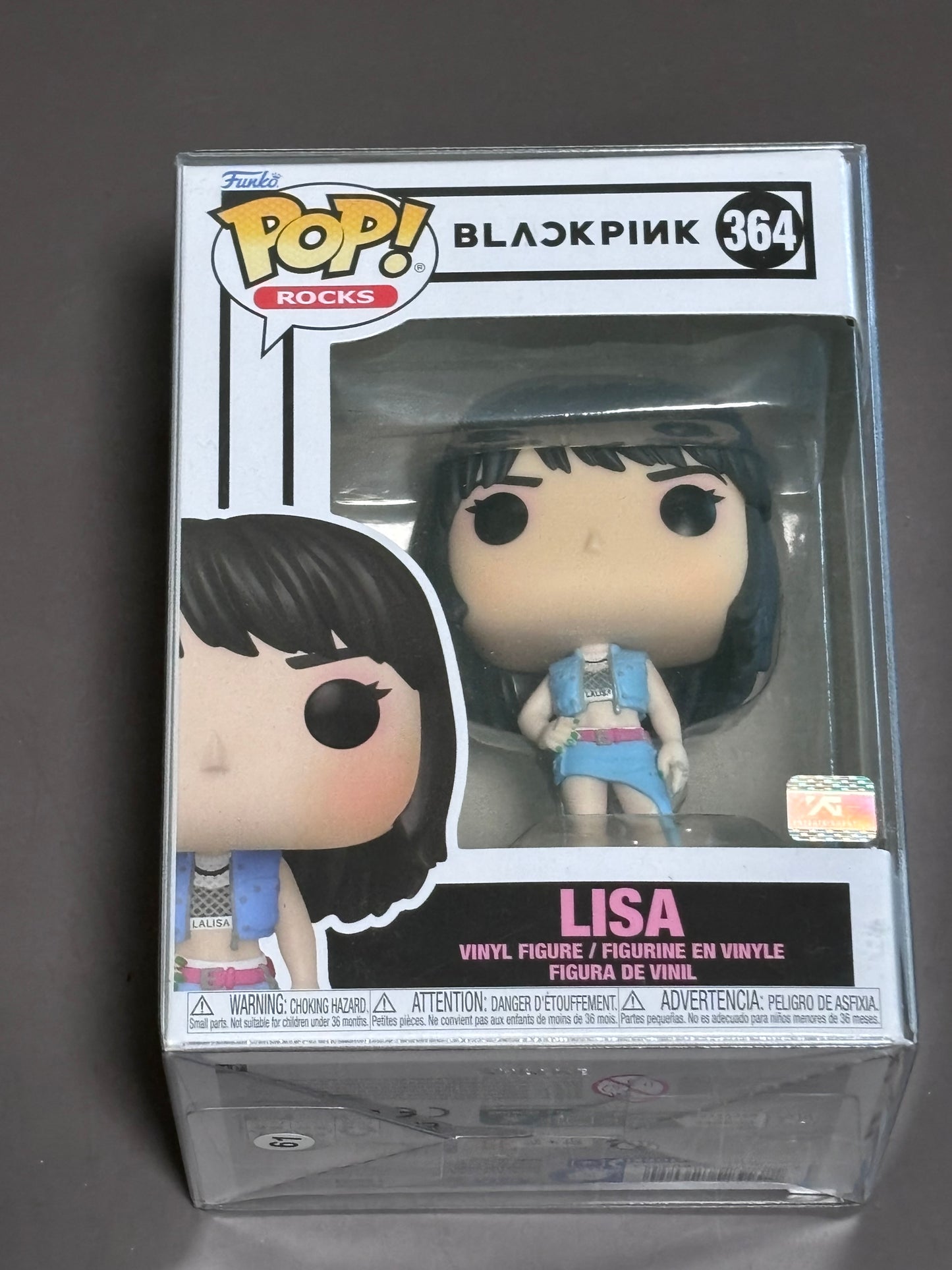 Funko Pop! Vinyl Blackpink Lisa Rocks Figure #364 New K-Pop