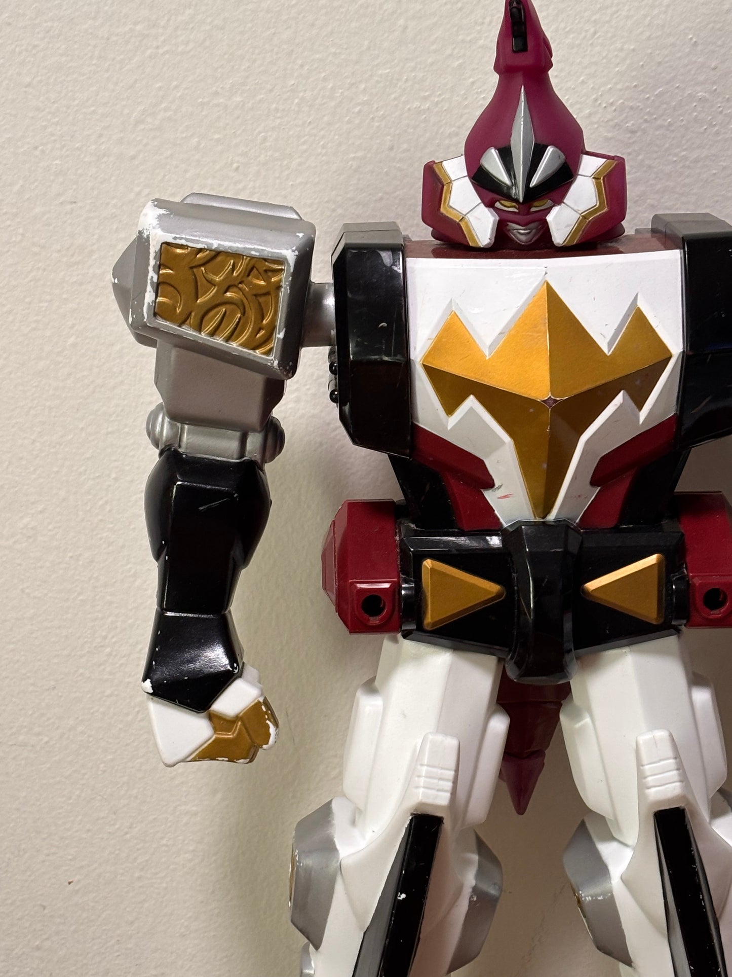 Vintage 24" Bandai Power Rangers Dino Thunder Jumbo Stegazord Action Figure 2004