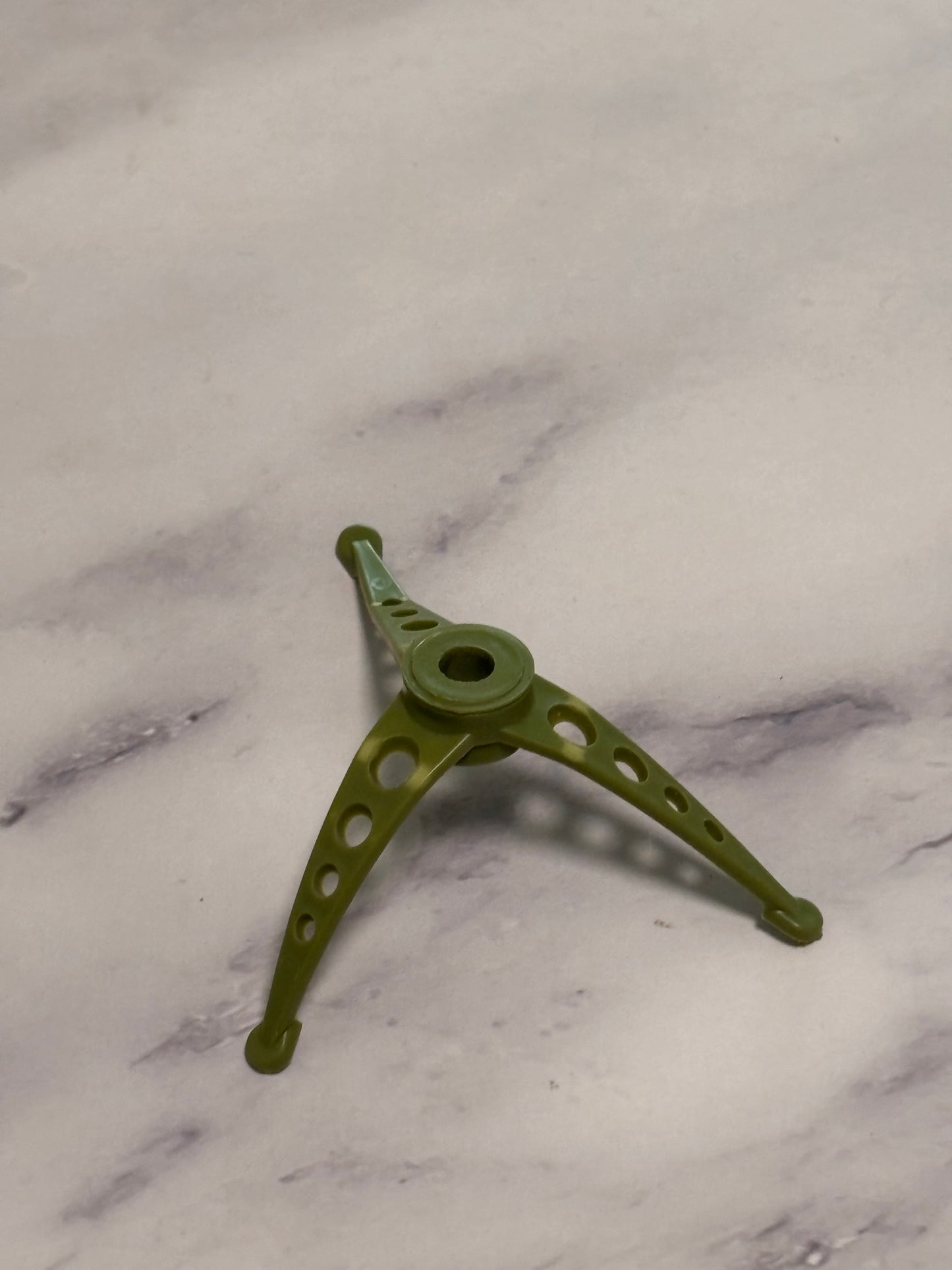 GI Joe Bivouac green Rocket Launcher Tripod support stand playset part vtg 1984