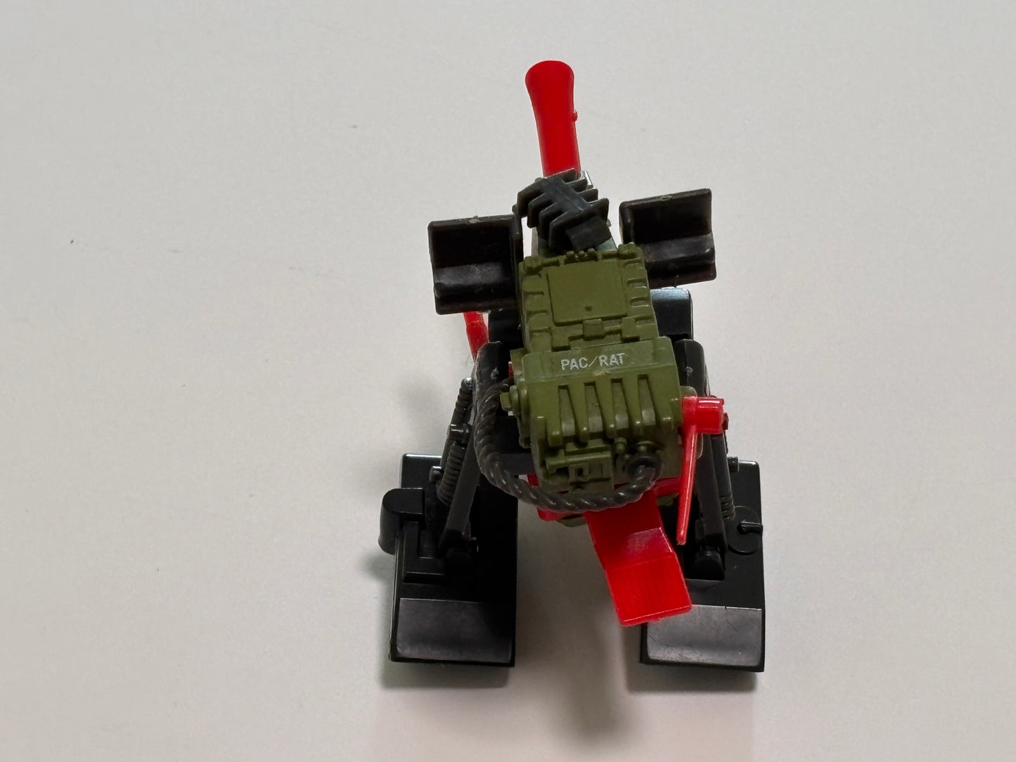 GI Joe Vehicle PAC RAT Flame Thrower Dark Green Mail Away Vintage Vehicle 1983