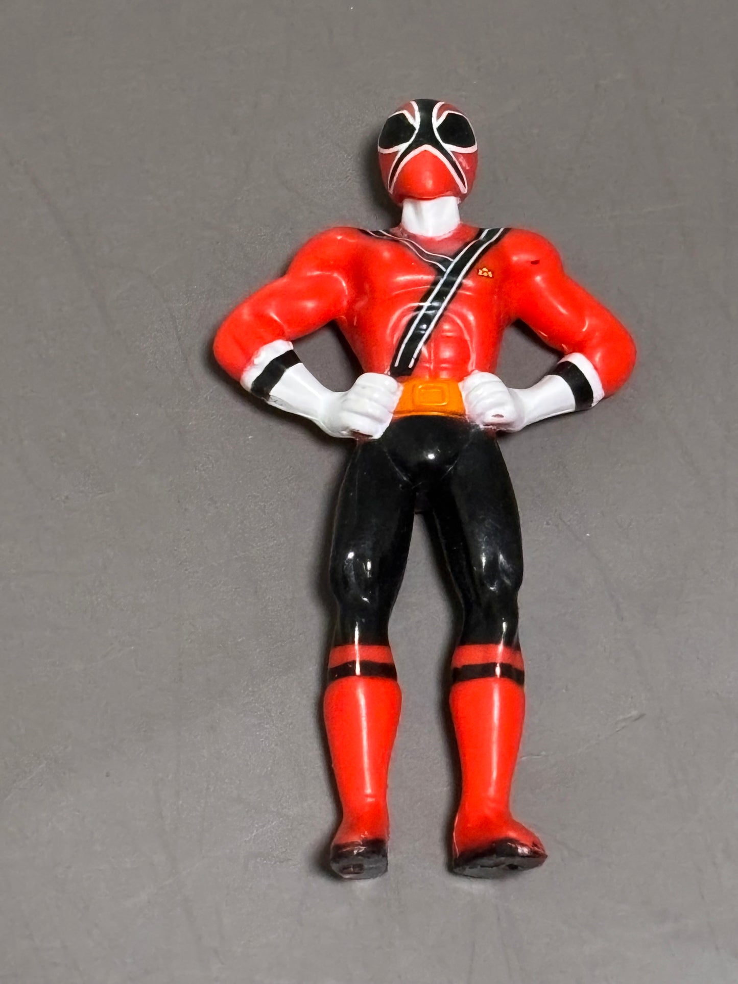 Red Power Rangers Figurine Toy 2012 Mighty Morphin Power Rangers Bandai