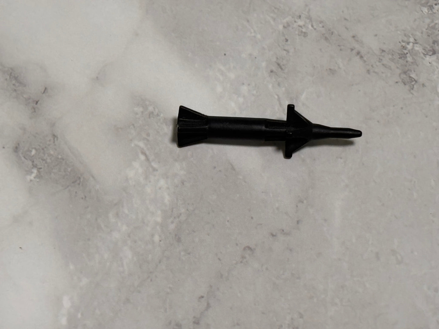 GI Joe 1986 Triple T Missile Rocket Part ARAH Vintage Black Bomb