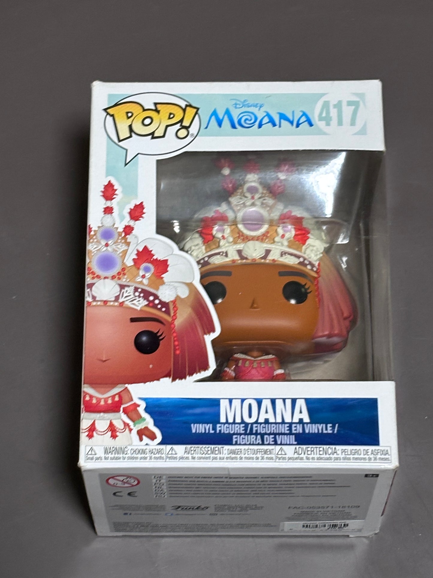 Funko POP Disney Princess Moana in Ceremony Outfit #417 New