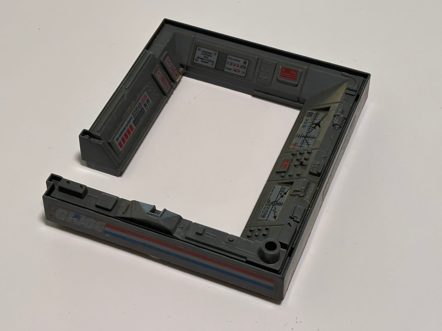 Vintage G.I. Joe Headquarter Comm Center Control Room Panel Piece M-3972-1 ARAH