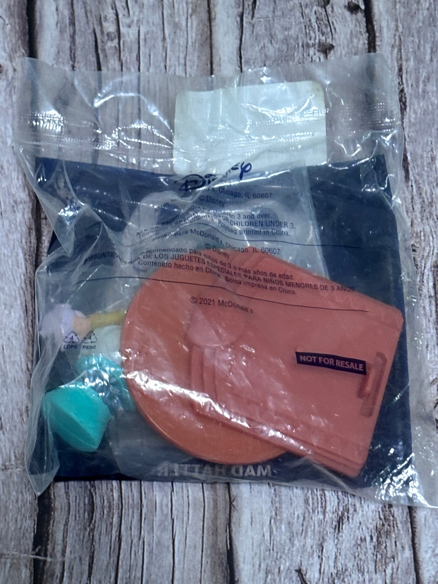 2021 McDonalds Disney World 50th Anniversary Toy - #37 Mad Hatter