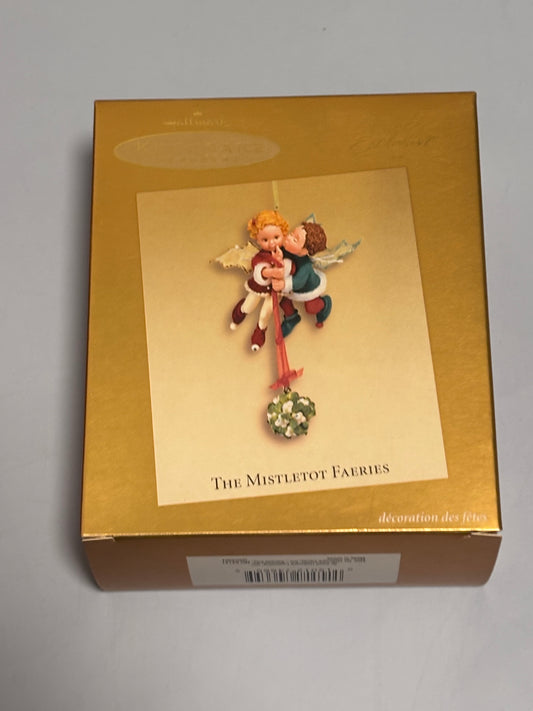 Hallmark Keepsake The Mistletoes Fairies 2003 Exclusive Christmas Ornament New