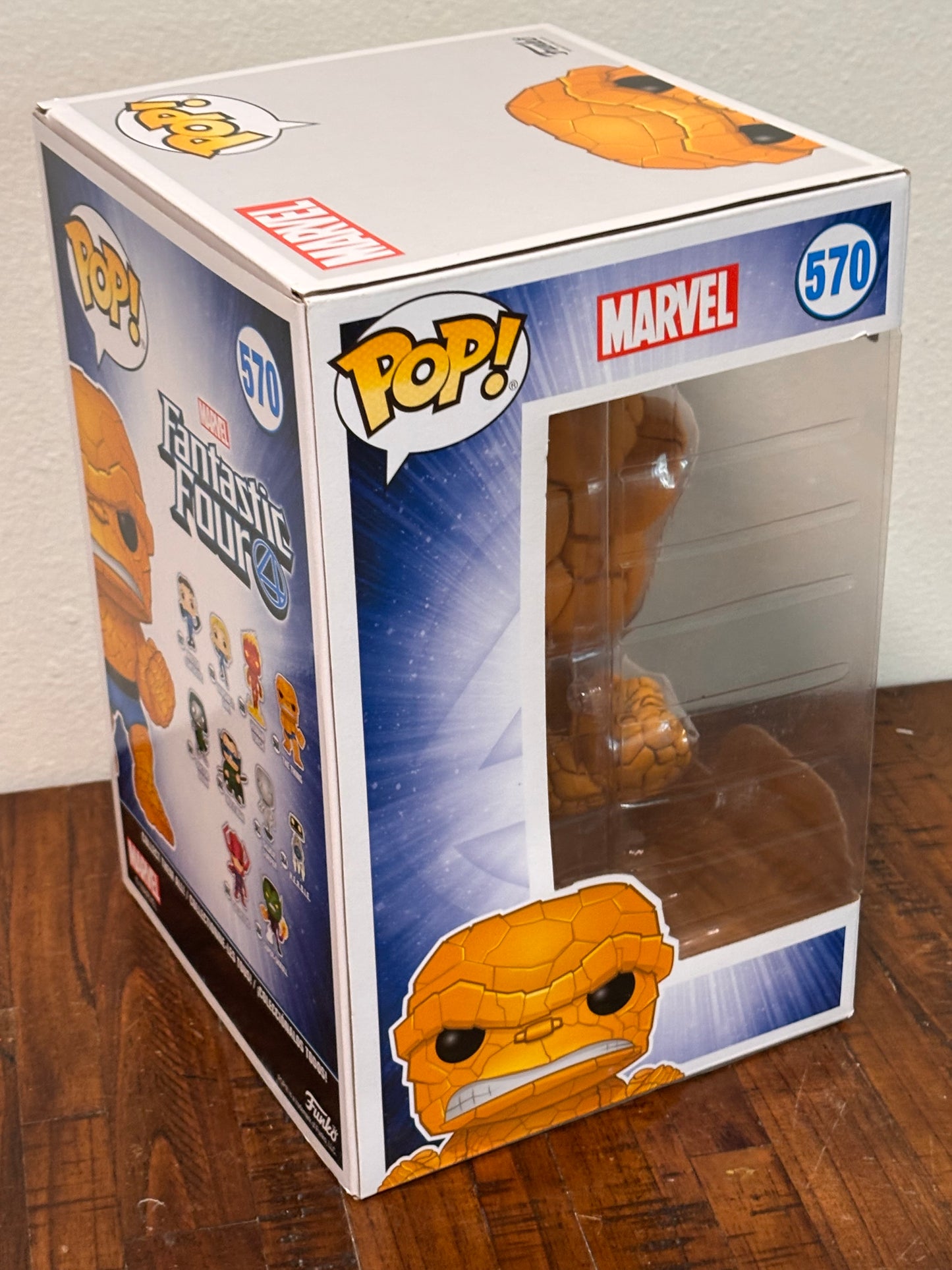 Funko Pop #570 The Thing Fantastic Four Jumbo 10" Target Exclusive 2019 Marvel