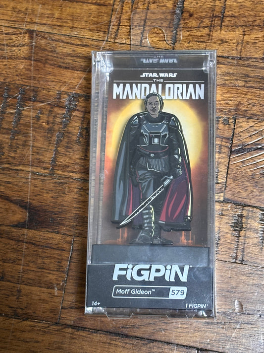 FigPin New Collectible Enamel Pin Disney Star Wars The Mandalorian #579 Moff Gideon