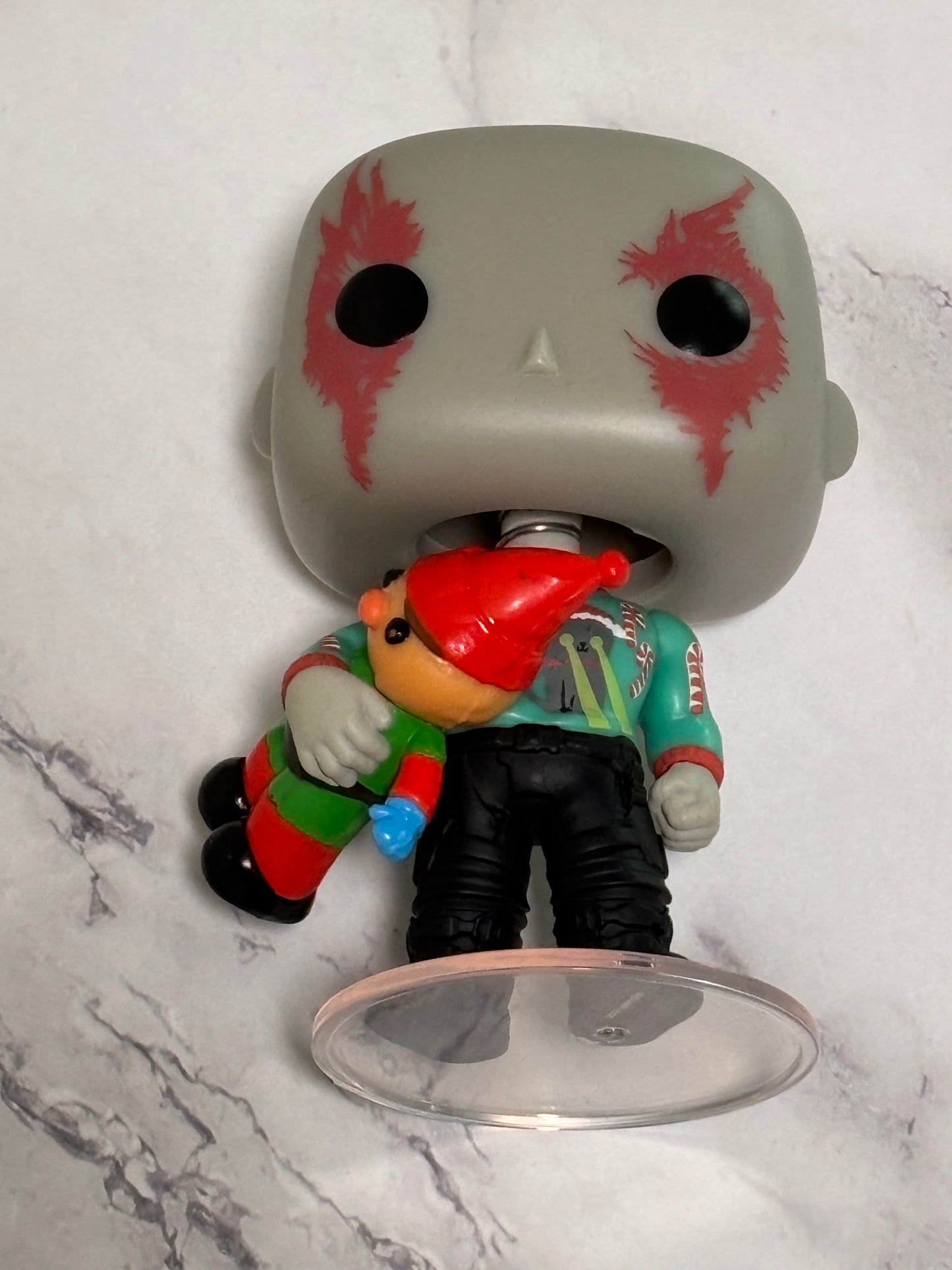 Funko Pop! Marvel The Guardians of the Galaxy Holiday Special Drax #1105 OOB