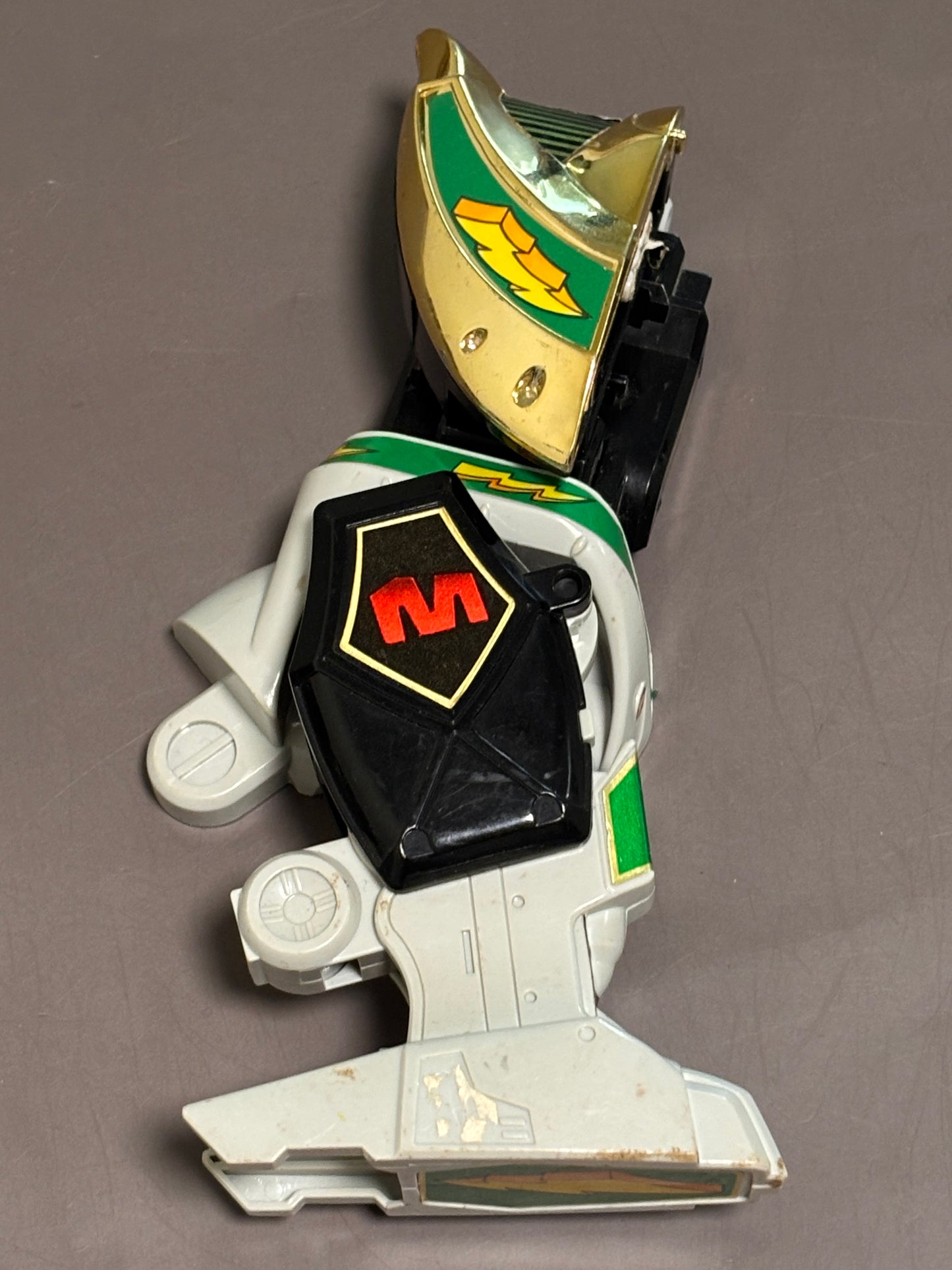 Power Rangers 1993 Green Dragonzord Megazord Part Right Side Leg Arm MMPR