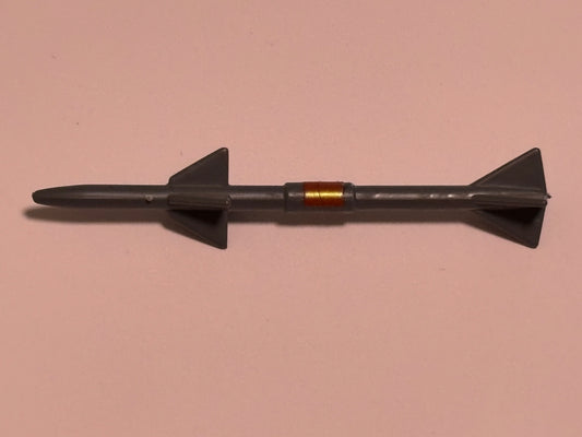 Vintage 1985 Hasbro GI Joe - Tactical Battle Platform Gray Missile Rocket Part