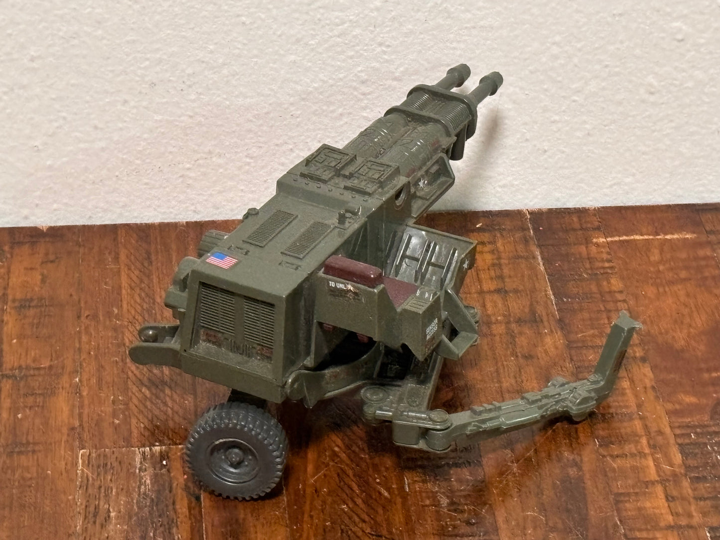 Vintage HAL Heavy Artillery Laser G.I. Joe 1982 Hasbro Vehicle Action Figure