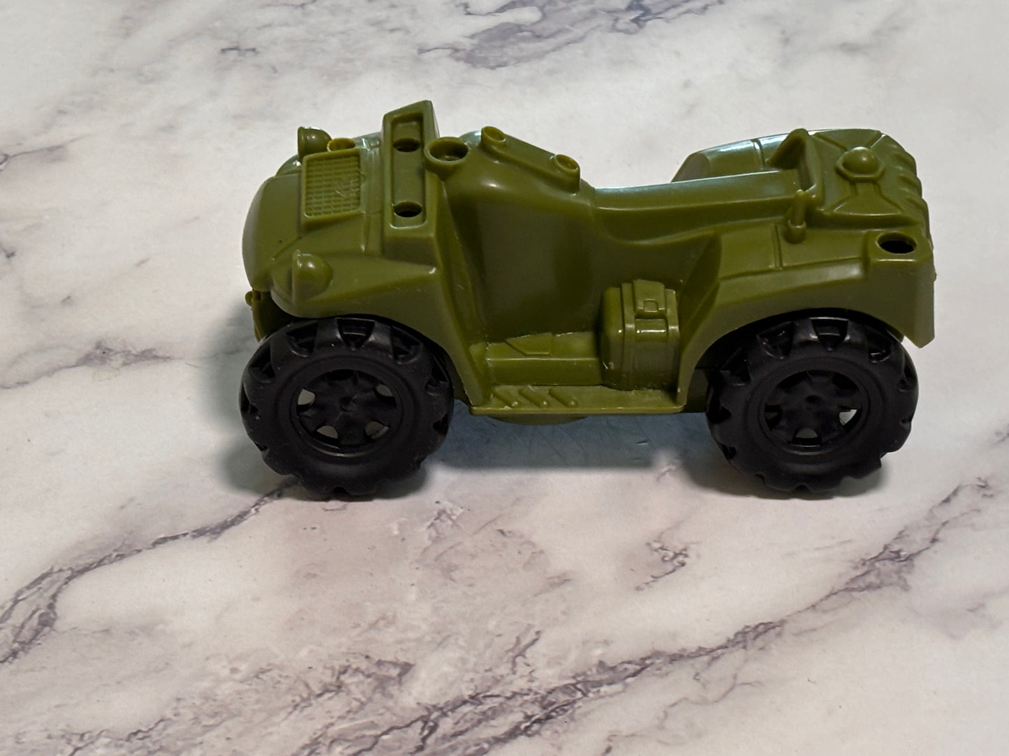 GI Joe  Soldier Army Military Quad Bike Vehicle 4” 4-Wheeler Toy Army Green 2003