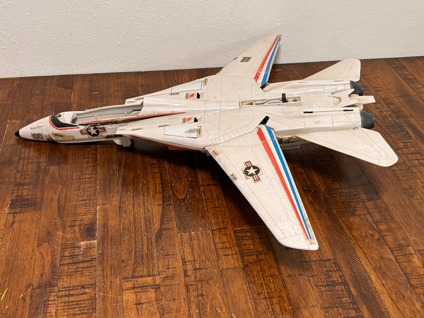 Vintage 1983 GI Joe Hasbro Jet Skystriker XP-14F Authentic Original ARAH 1980s