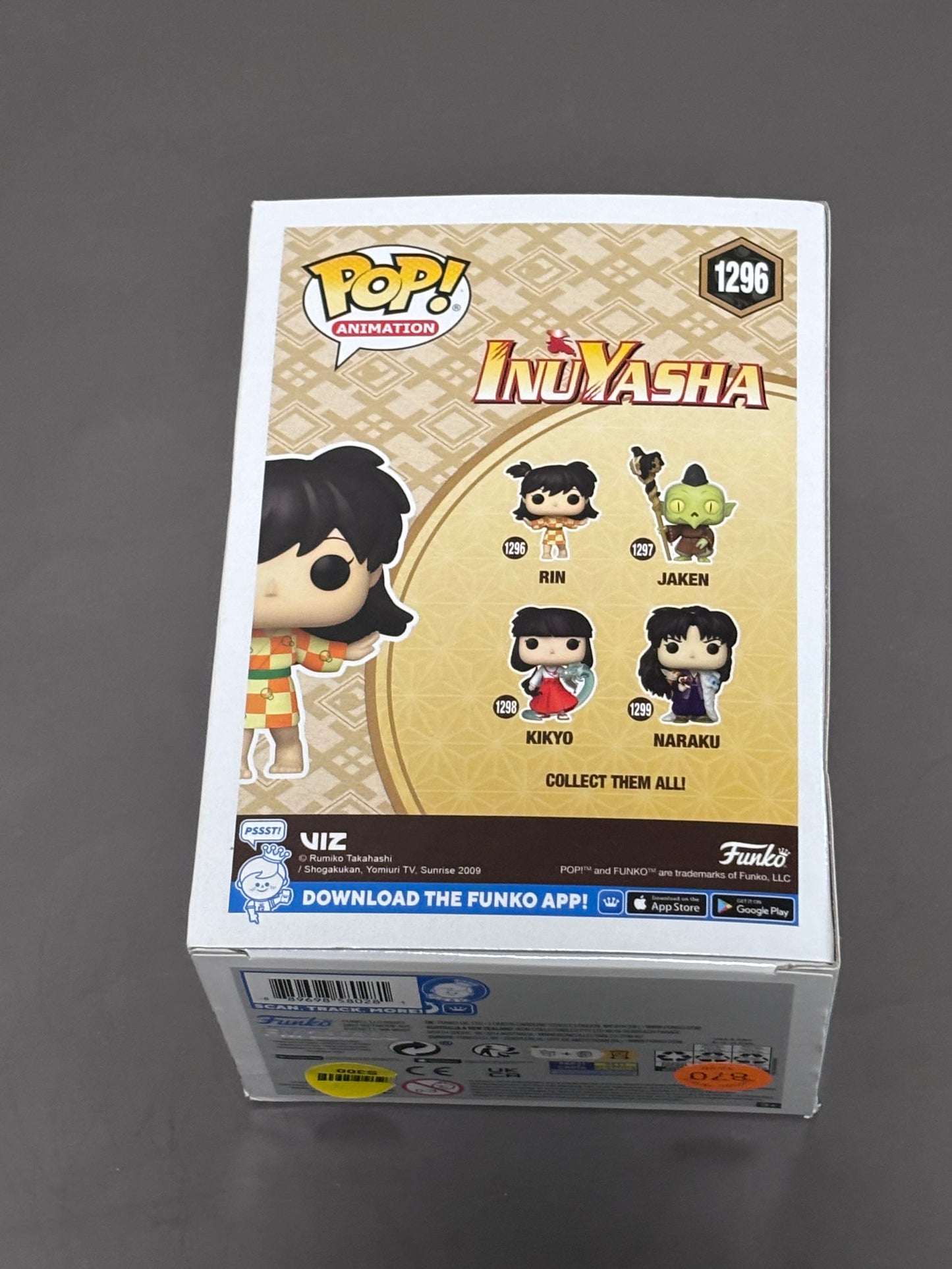 Funko Pop! Animation Inuyasha Vinyl Figure Rin #1296