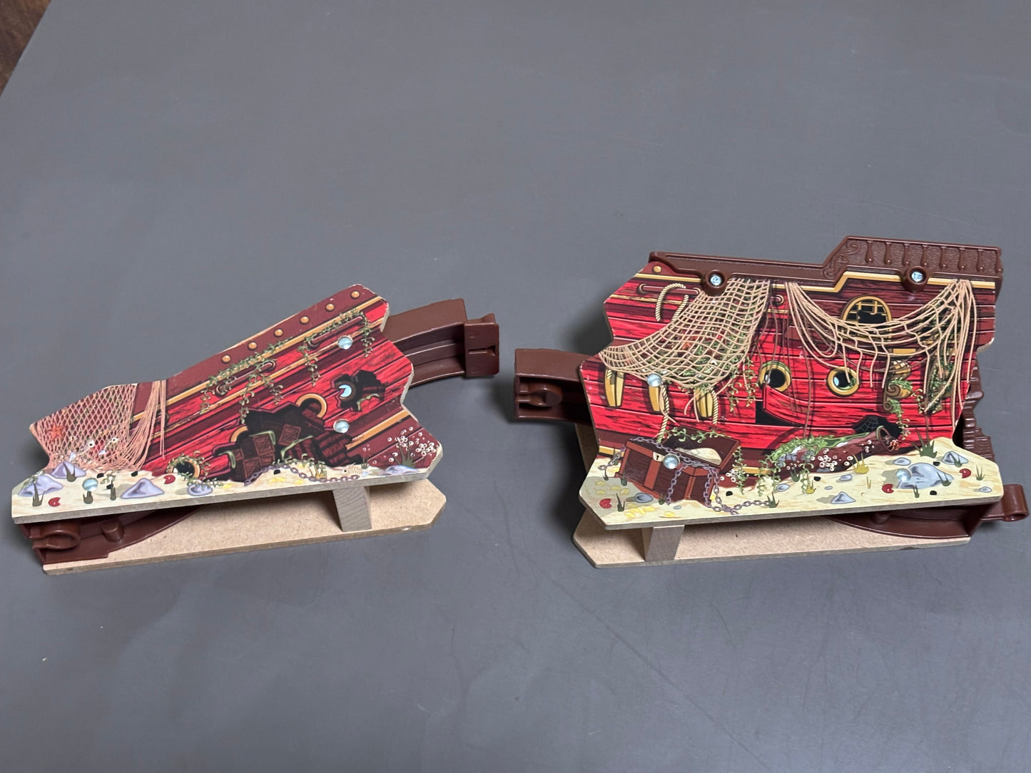 Thomas & Friends Wooden Railway Pirate Ship Track 2012 Replacement Pieces Mattel