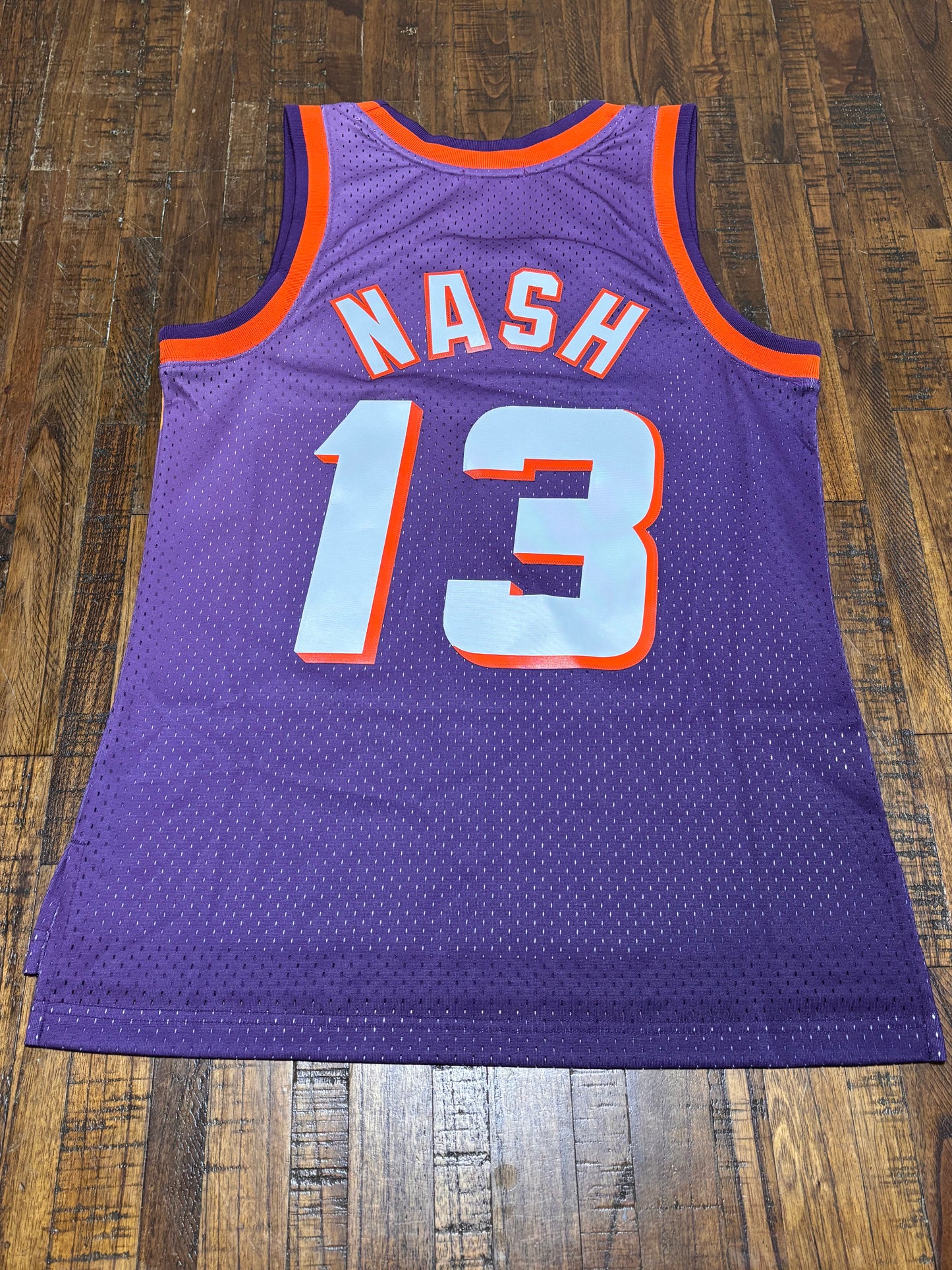 Steve Nash Phoenix Suns Mitchell & Ness NBA Retro Hardwood Classic HWC Swingman 1996-97 #13 Purple Jersey Top Women’s Medium M New NWOT