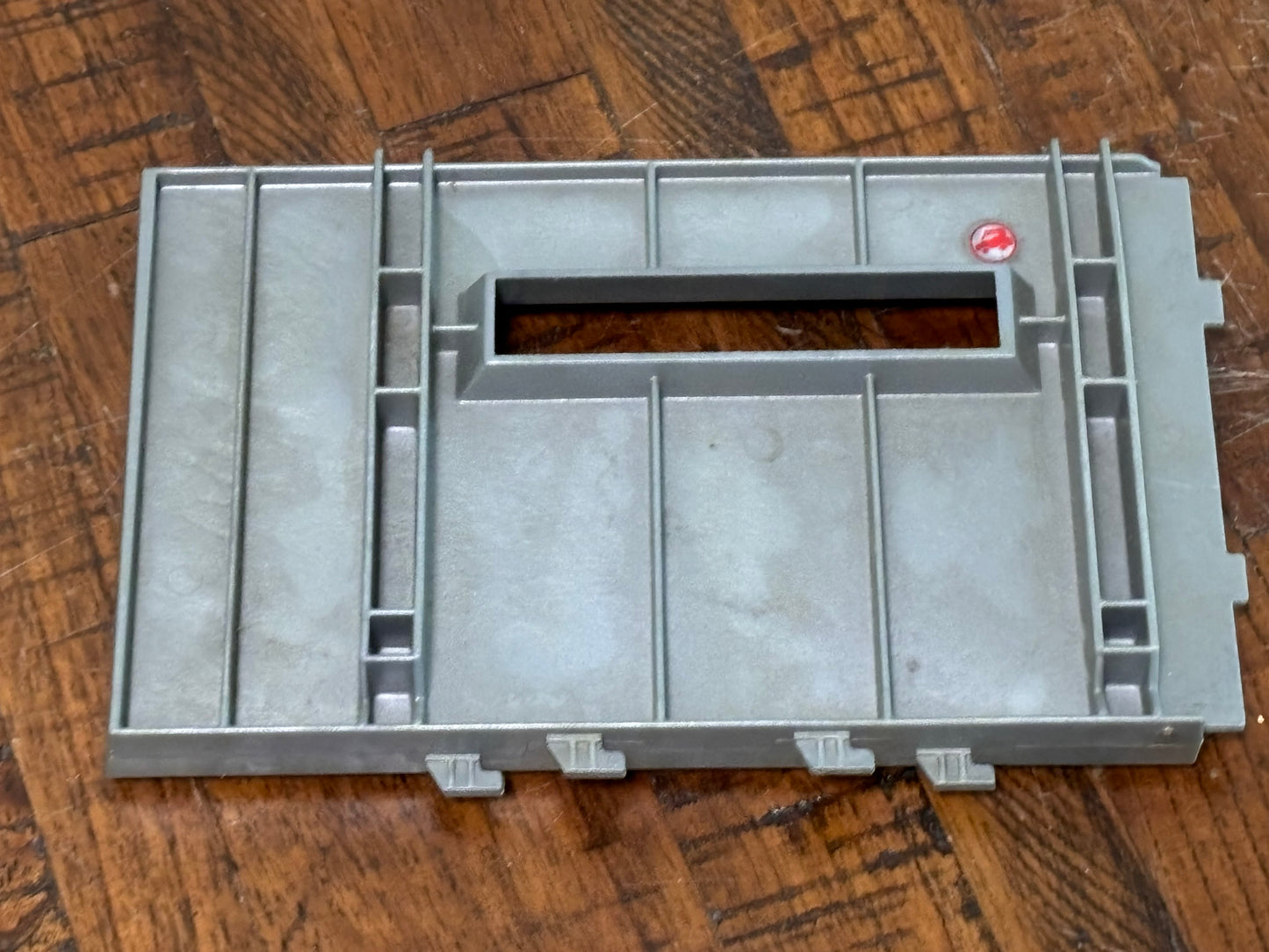 Vintage GI Joe 1983 Headquarters Command Center Part Right Front Wall Tank Side