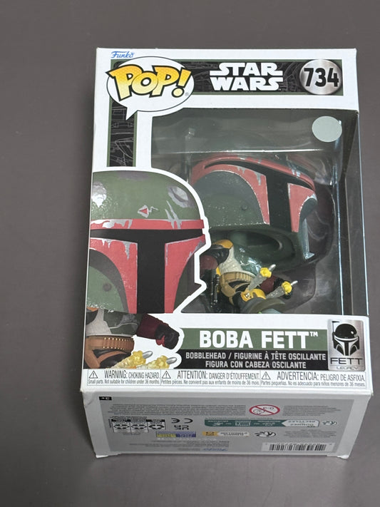 Funko Pop! Vinyl Star Wars Boba Fett Rockets #734 Action Figure
