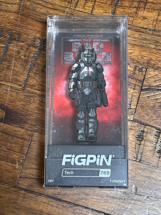 FigPin New Collectible Enamel Pin Disney Star Wars Bad Batch # 769 Tech