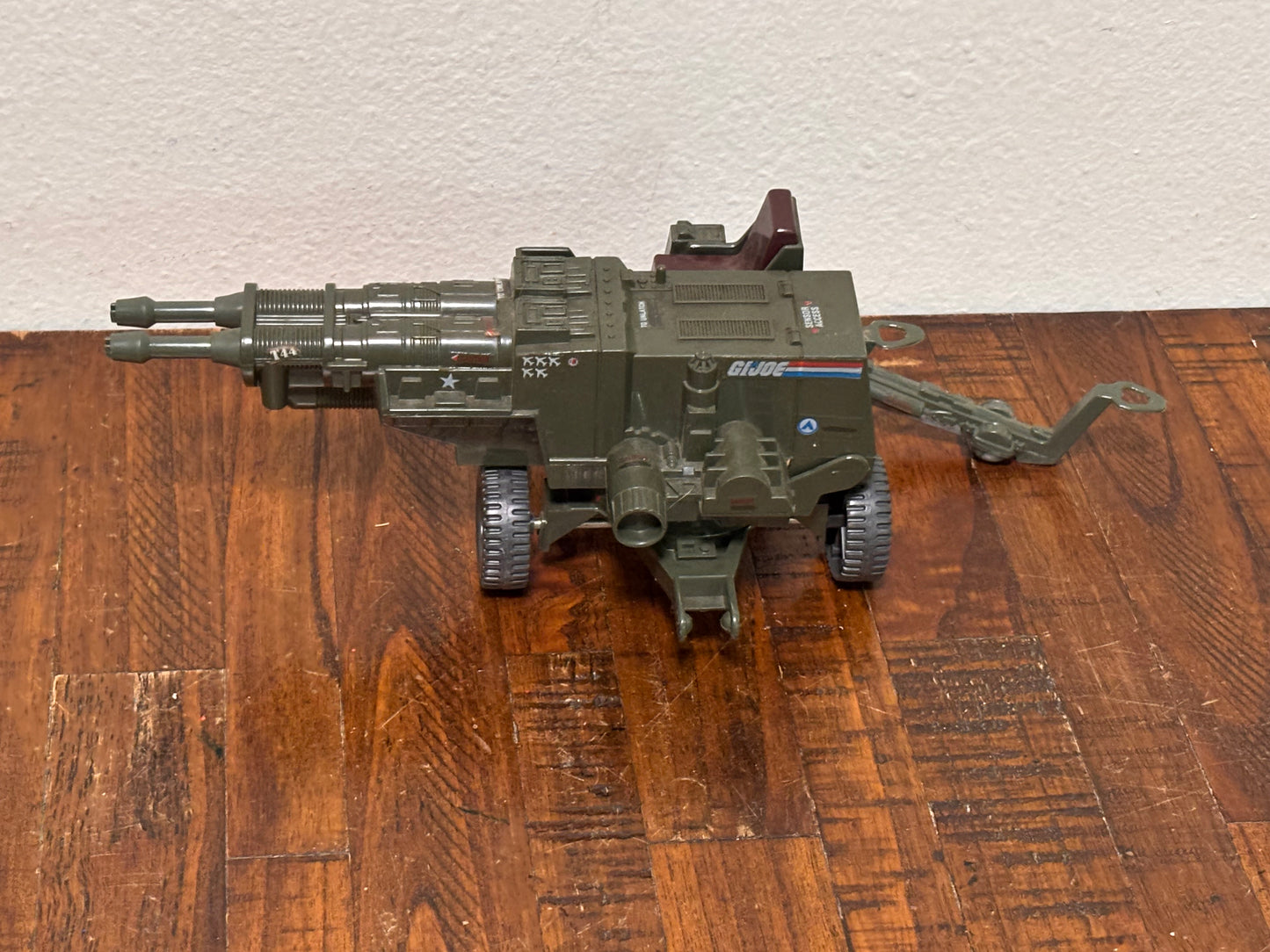 Vintage HAL Heavy Artillery Laser G.I. Joe 1982 Hasbro Vehicle Action Figure