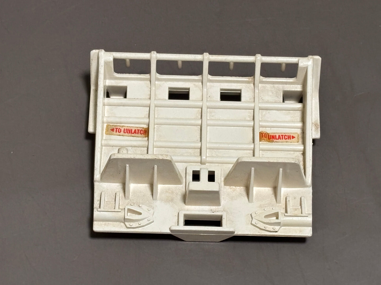 GI Joe G.I. Snow Cat ARAH 1985 Vehicle Original Cobra Back Panel M-3940-8