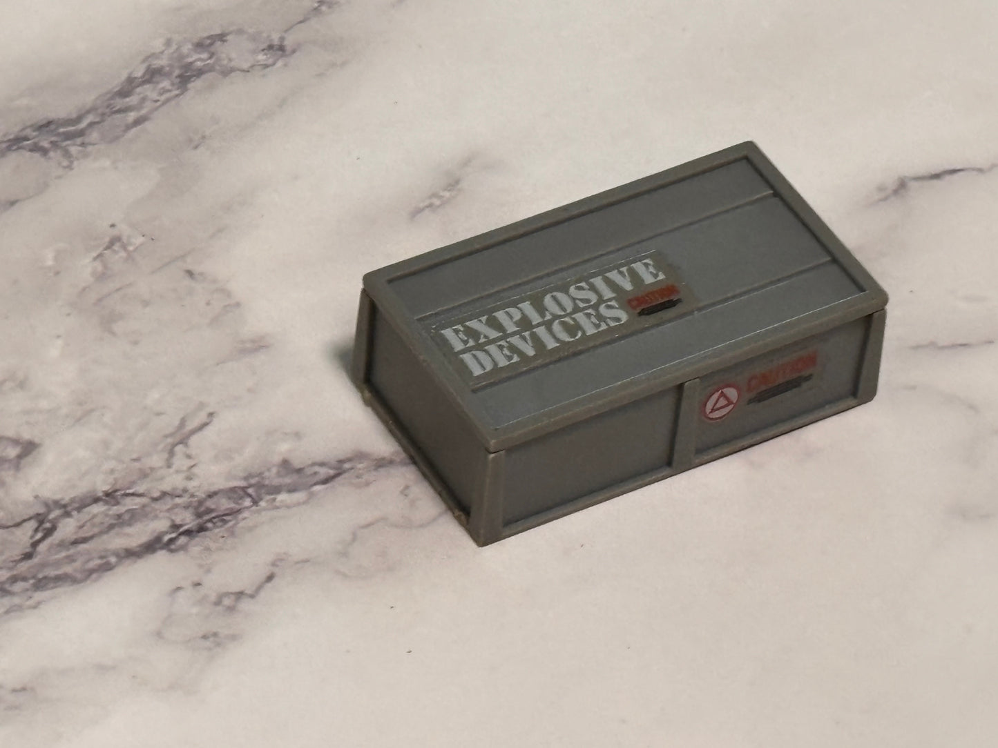 Vintage GI Joe 1984 Missile Defense Unit Missile Crate & Lid Ammo Box ARAH