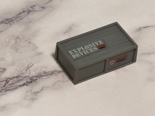 Vintage GI Joe 1984 Missile Defense Unit Missile Crate & Lid Ammo Box ARAH