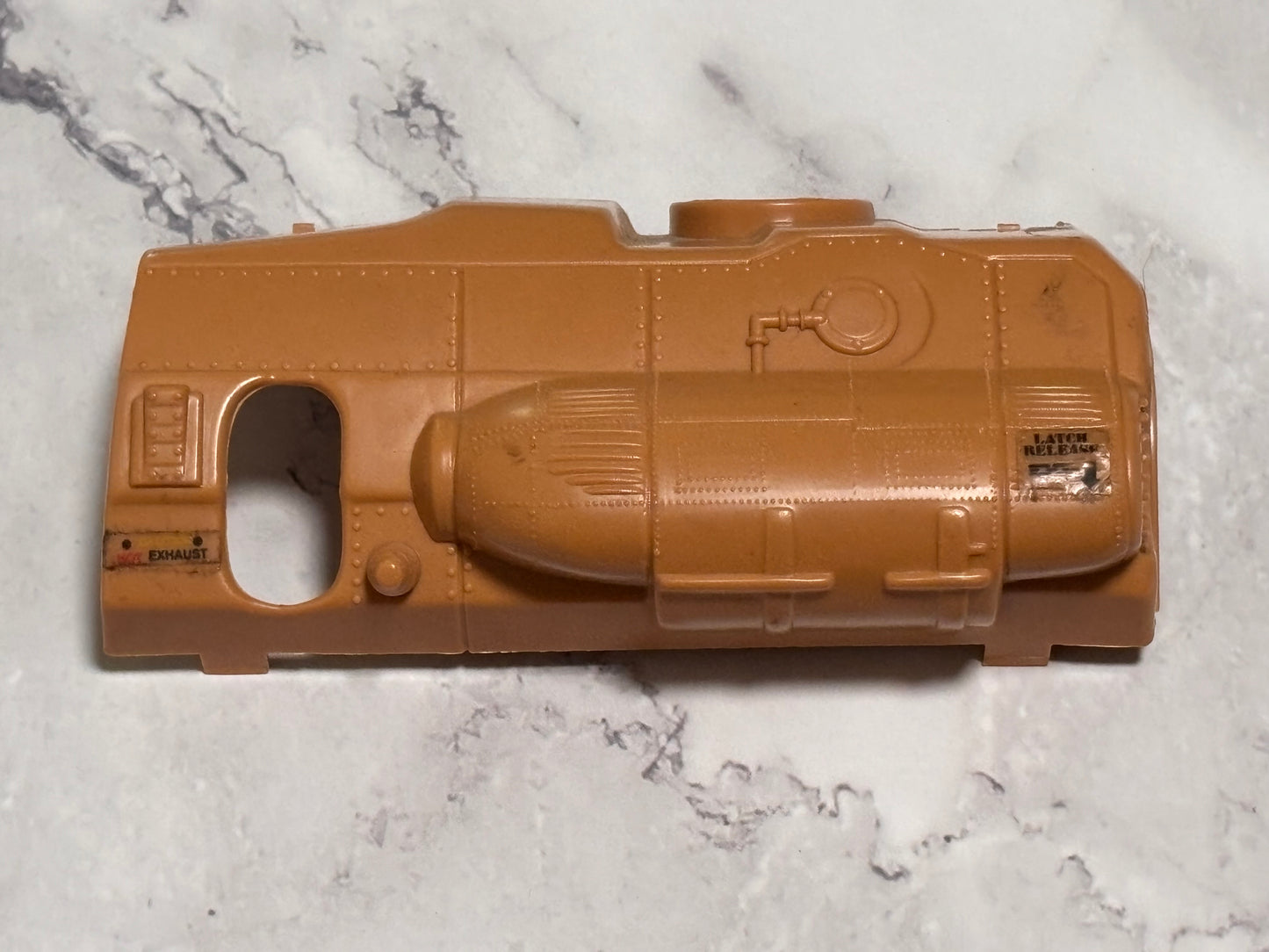 GI Joe 1986 Tomahawk Right Main Engine Cover Vintage Vehicle Part ARAH M-4432