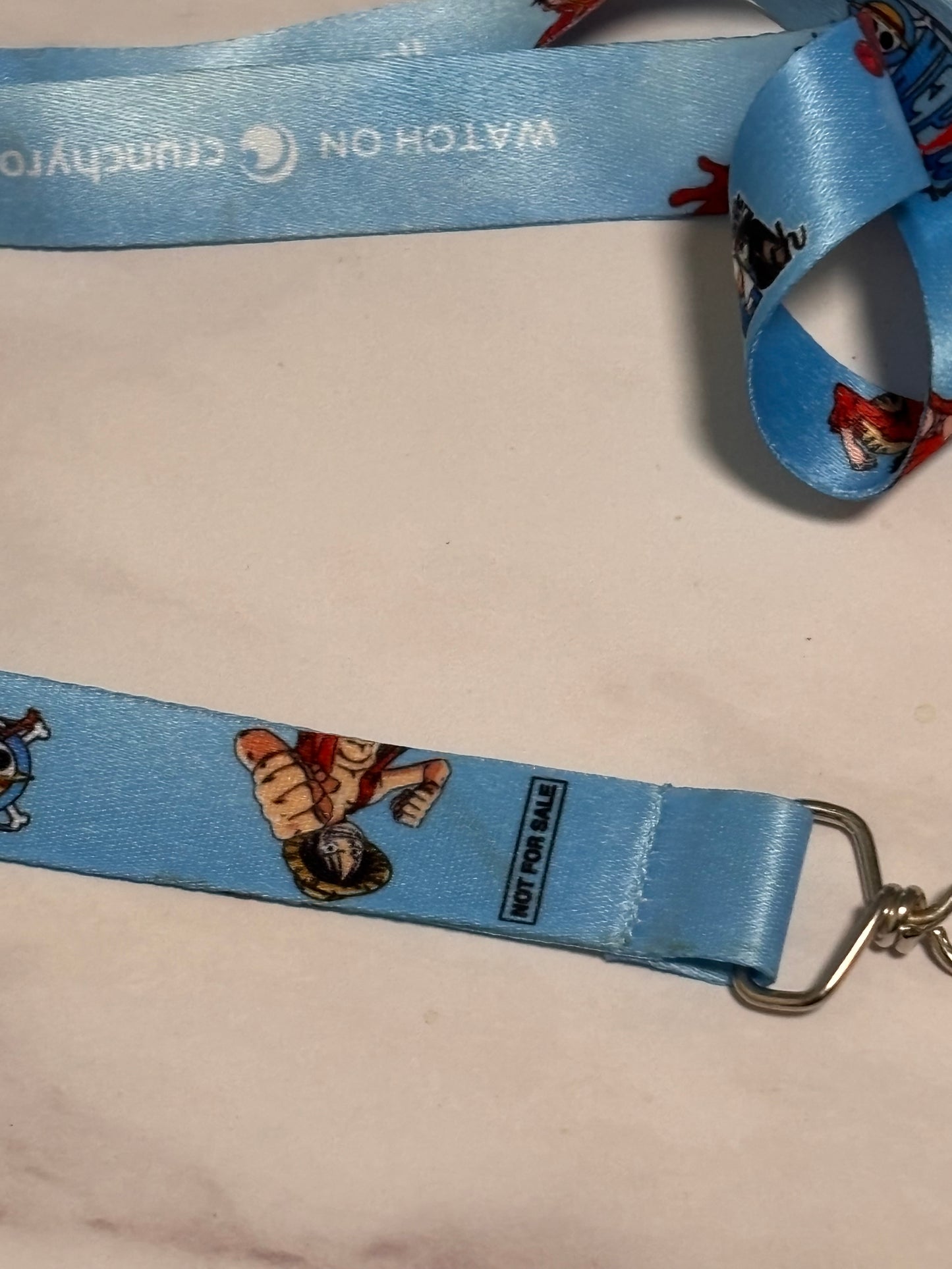 One Piece 25th Anniversary Luffy 2024 NYCC Lanyard Keychain Crunchyroll