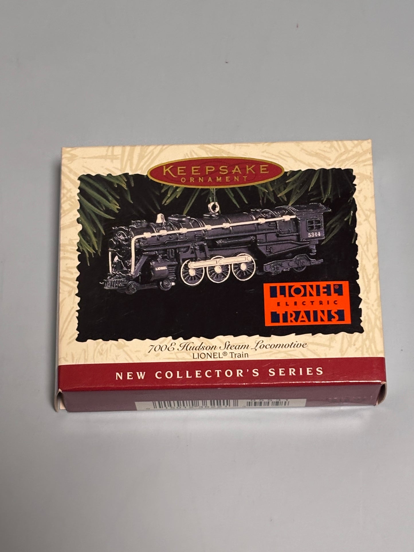 Hallmark Keepsake Ornament 700E Hudson Steam Locomotive Lionel Train 1996