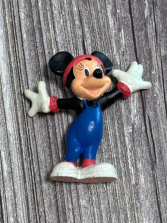 Vintage Minnie Mouse PVC Figure Disney Applause Aerobics Exercise 2”