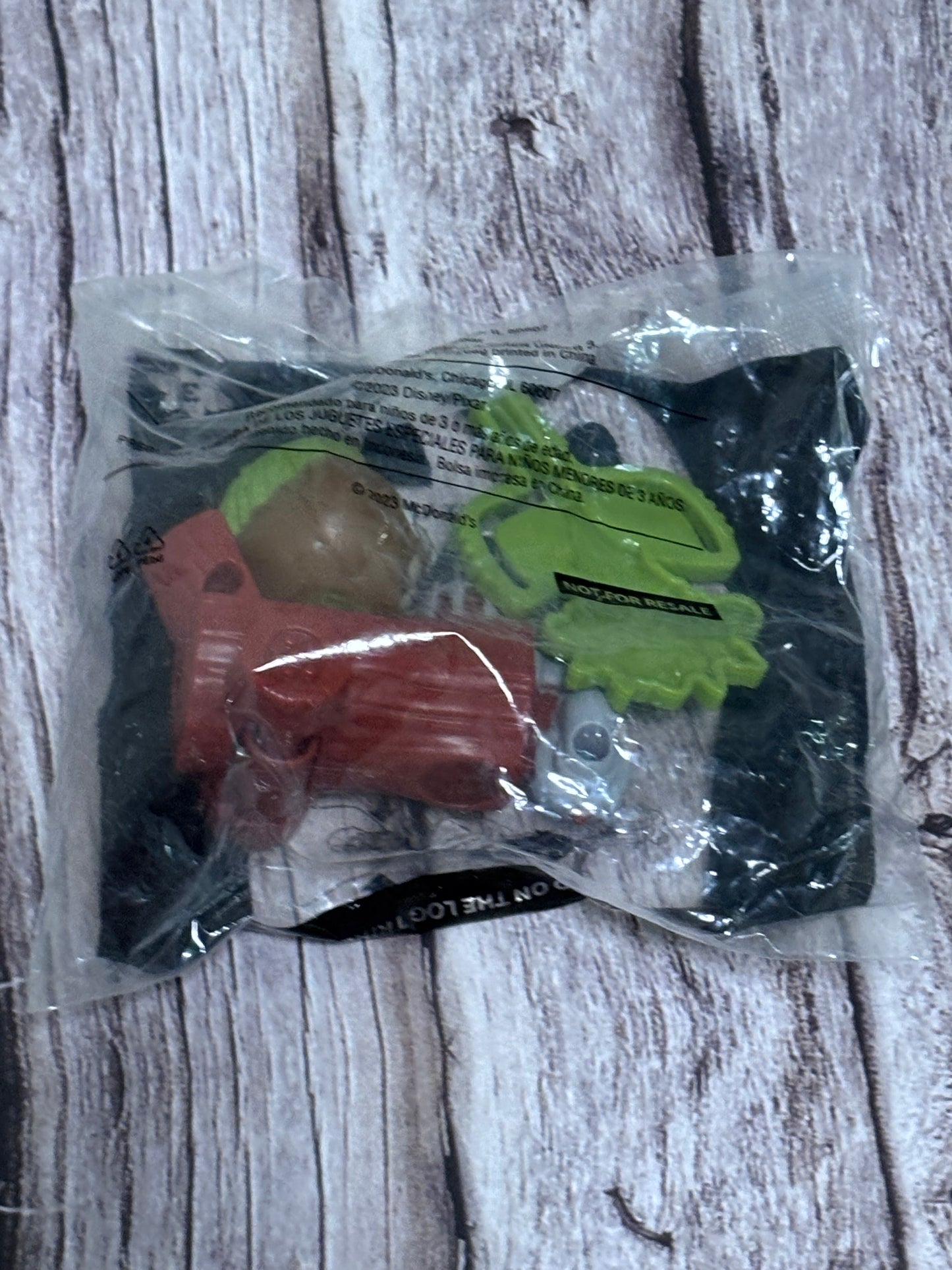 Mcdonalds 2023 Happy Meal Toy #3 Elemental Disney Pixar Flood On The Log Trike