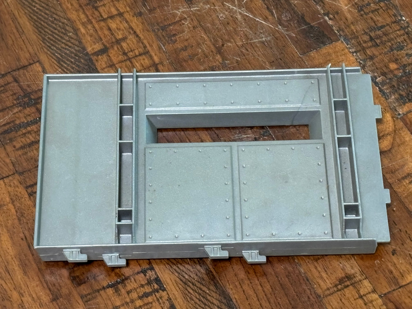 Vintage GI Joe 1983 Headquarters Command Center Part Left Front Wall Tank Side