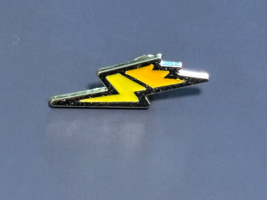 Pokémon Trainer Gym Bolt Badge Unova Gold & Yellow Metal Enamel Pin