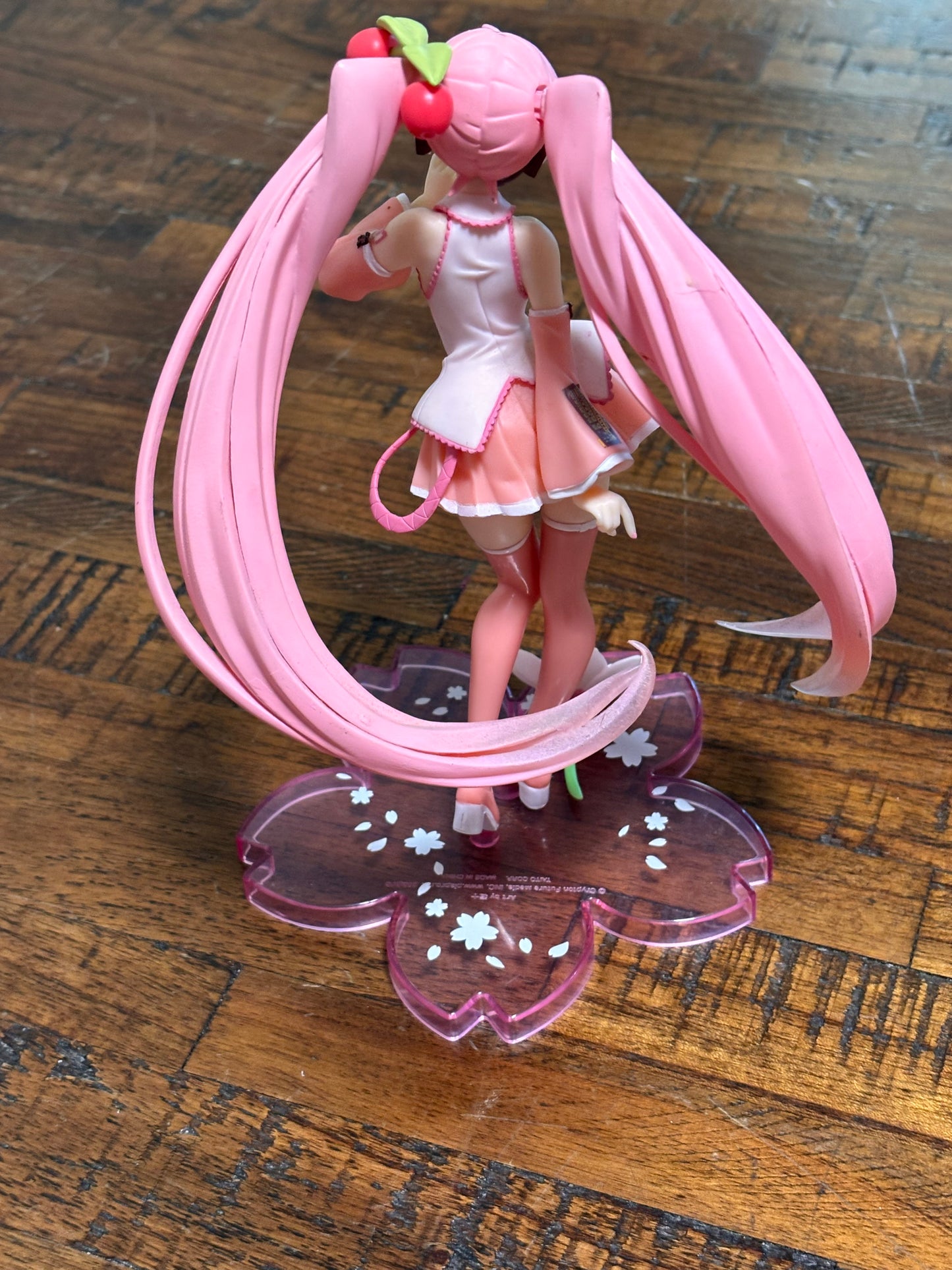 Sakura Miku 2021 Version Taito Prize Vocaloid Hatsune Miku Iwato 7” Pink Figure Statue Anime