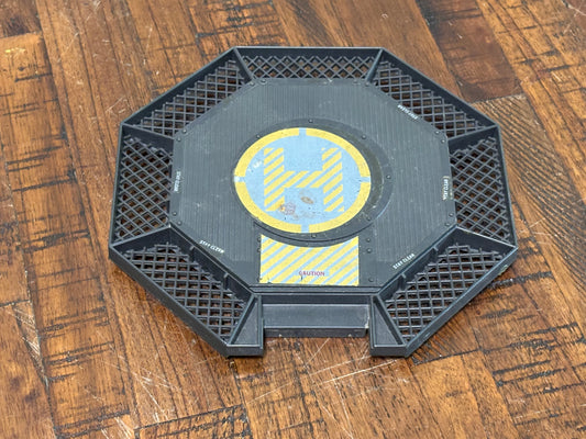 GI Joe 1985 Tactucal Battle Platform Parts - Helicopter Landing Pad Vintage
