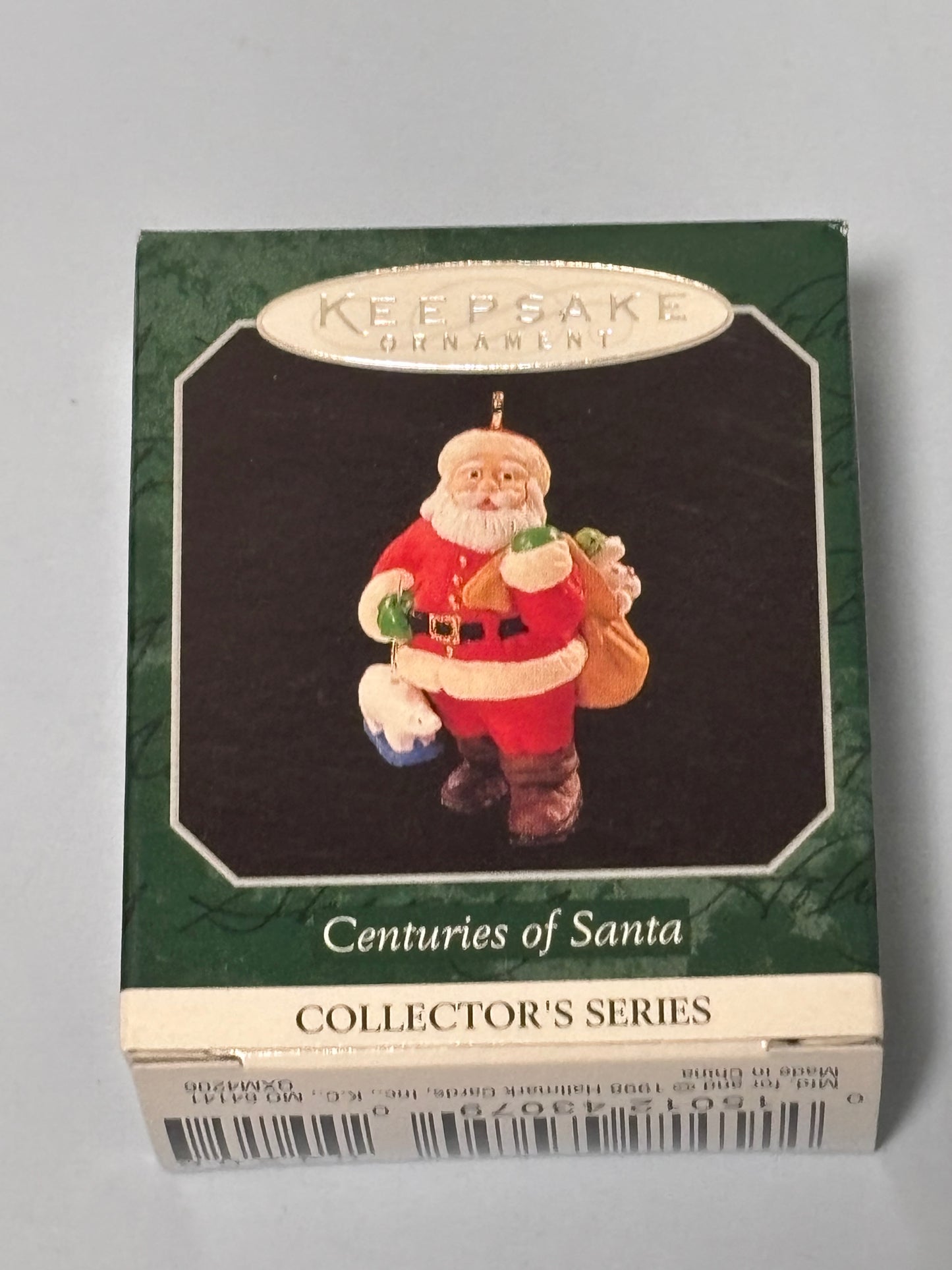 Hallmark Keepsake Miniature Christmas Ornament Centuries Of Santa #5 New 1998