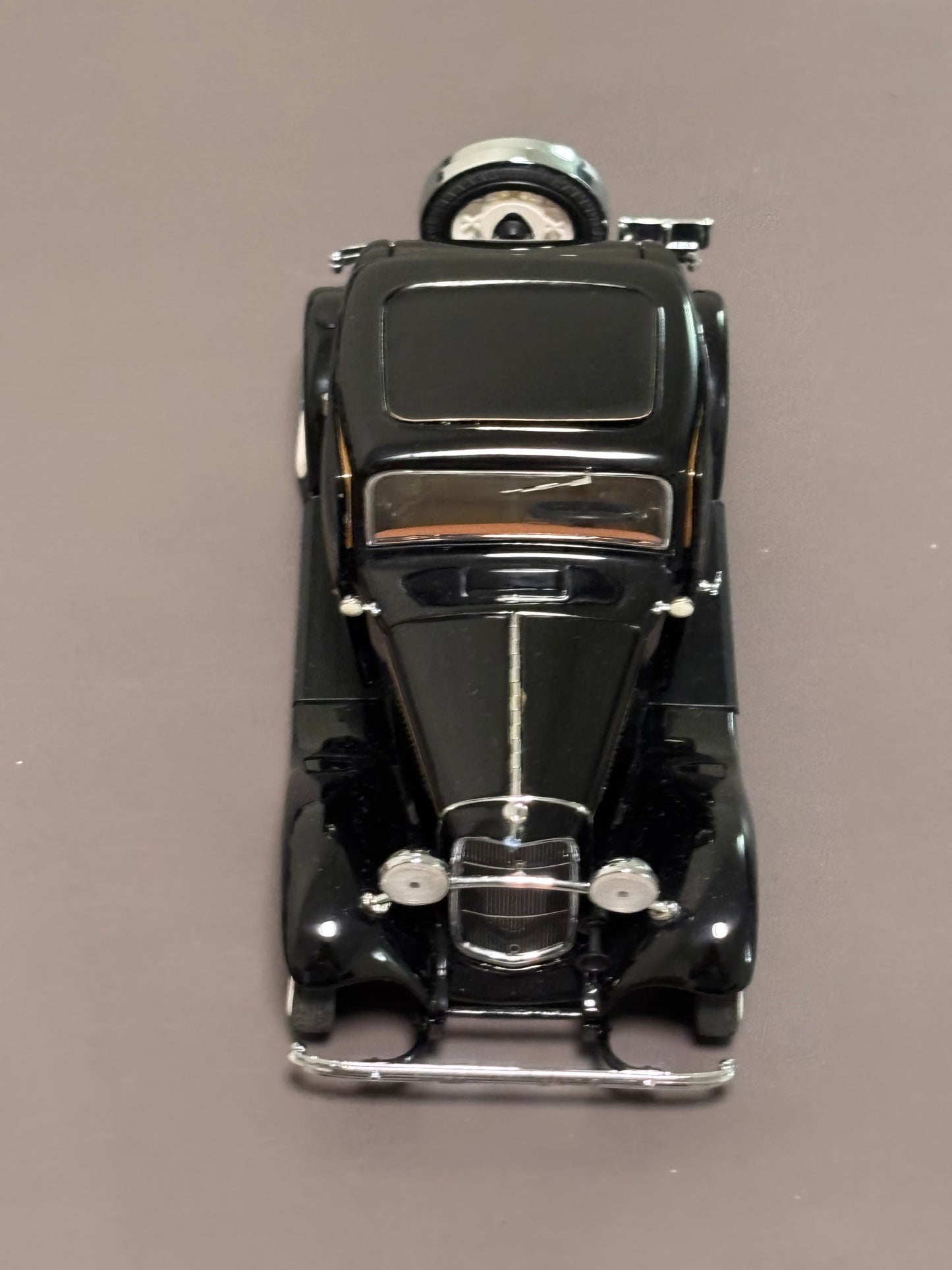 Franklin Mint 1932 Ford Deuce Coupe Precision Models Diecast 1:24 Black Hot Rod
