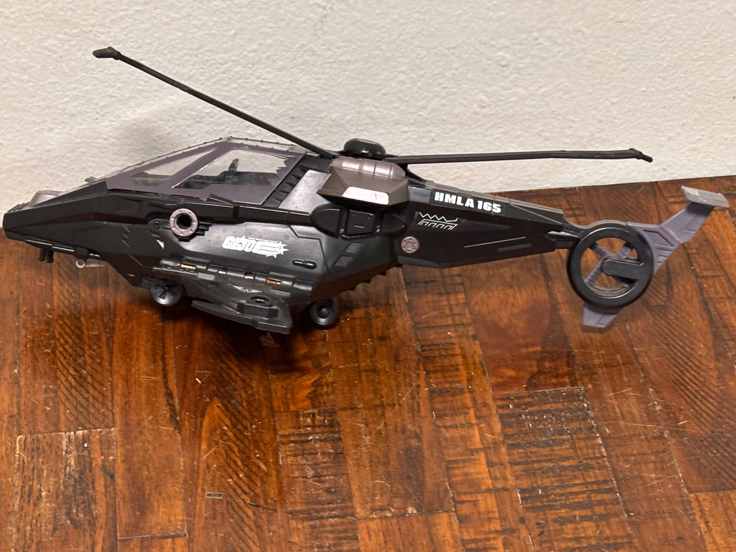 R.H.I.N.O.  2005 G.I. JOE COBRA 25th DTC Helicopter Vehicle Vintage
