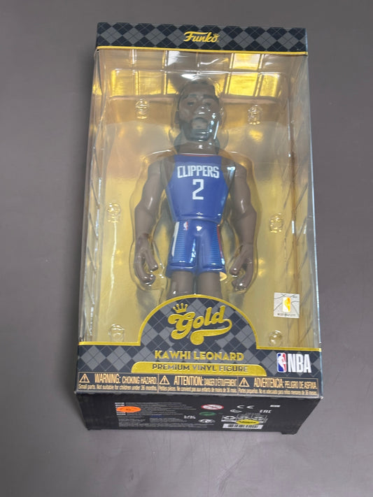 Funko Gold Kawhi Leonard NBA Clippers Premium Vinyl Figure